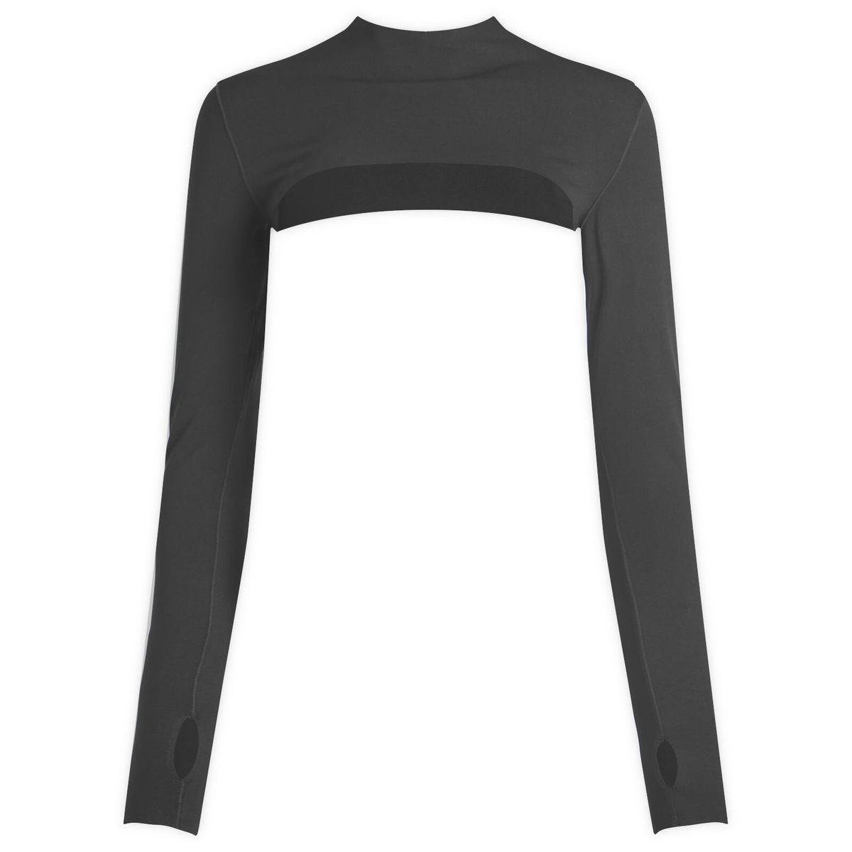 Nike Women's Zenvy Long Sleeve T-Shirt in Black/Pcg3C Nike