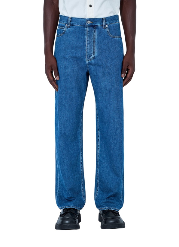 Photo: Bottega Veneta Straight-Leg Denim Jeans