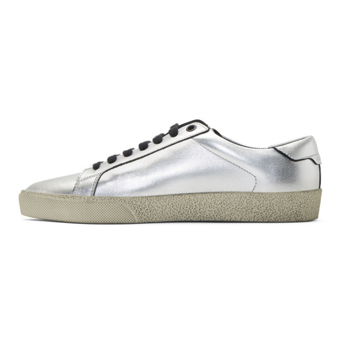 Saint laurent outlet silver sneakers