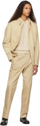 Lemaire Beige Officer Pants