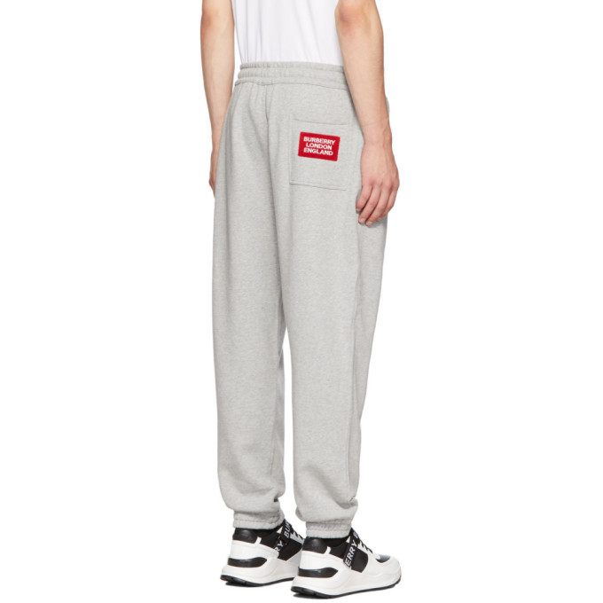 Burberry Grey Fetchford Lounge Pants Burberry