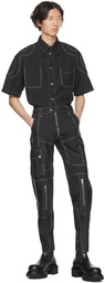 GmbH Black Asim Cargo Pants