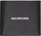 Balenciaga Black Square Folded Wallet