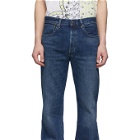 Levis Vintage Clothing Blue 501 1955 Straight Jeans