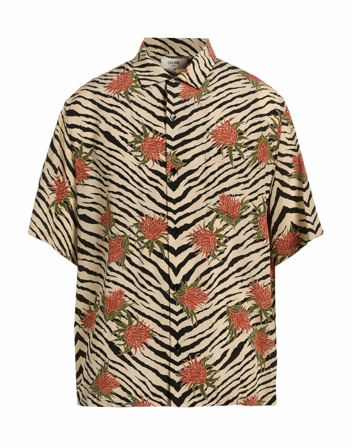 Celine Mens Shirt in Beige