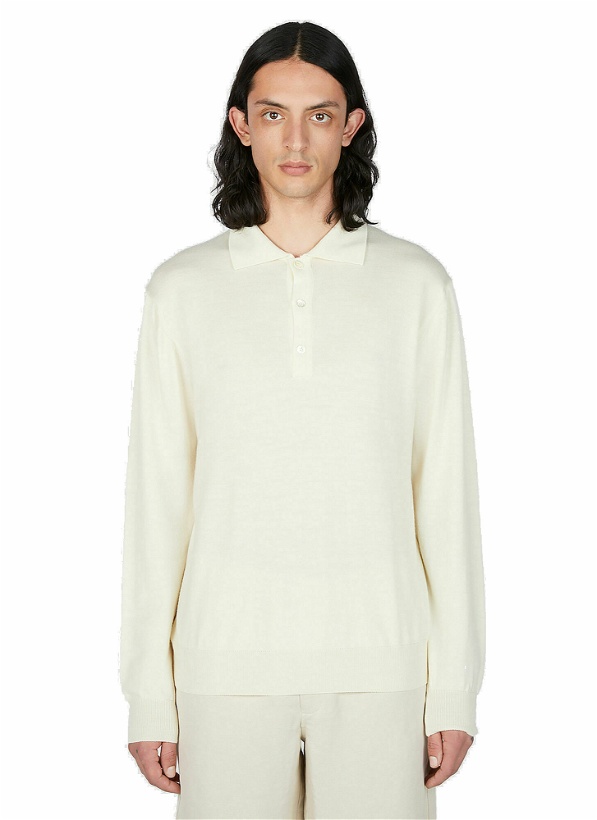 Photo: ANOTHER ASPECT - Another 2.0 Polo Sweater in Beige