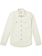 Nudie Jeans - George Les Vacances Recycled Denim Shirt - Neutrals