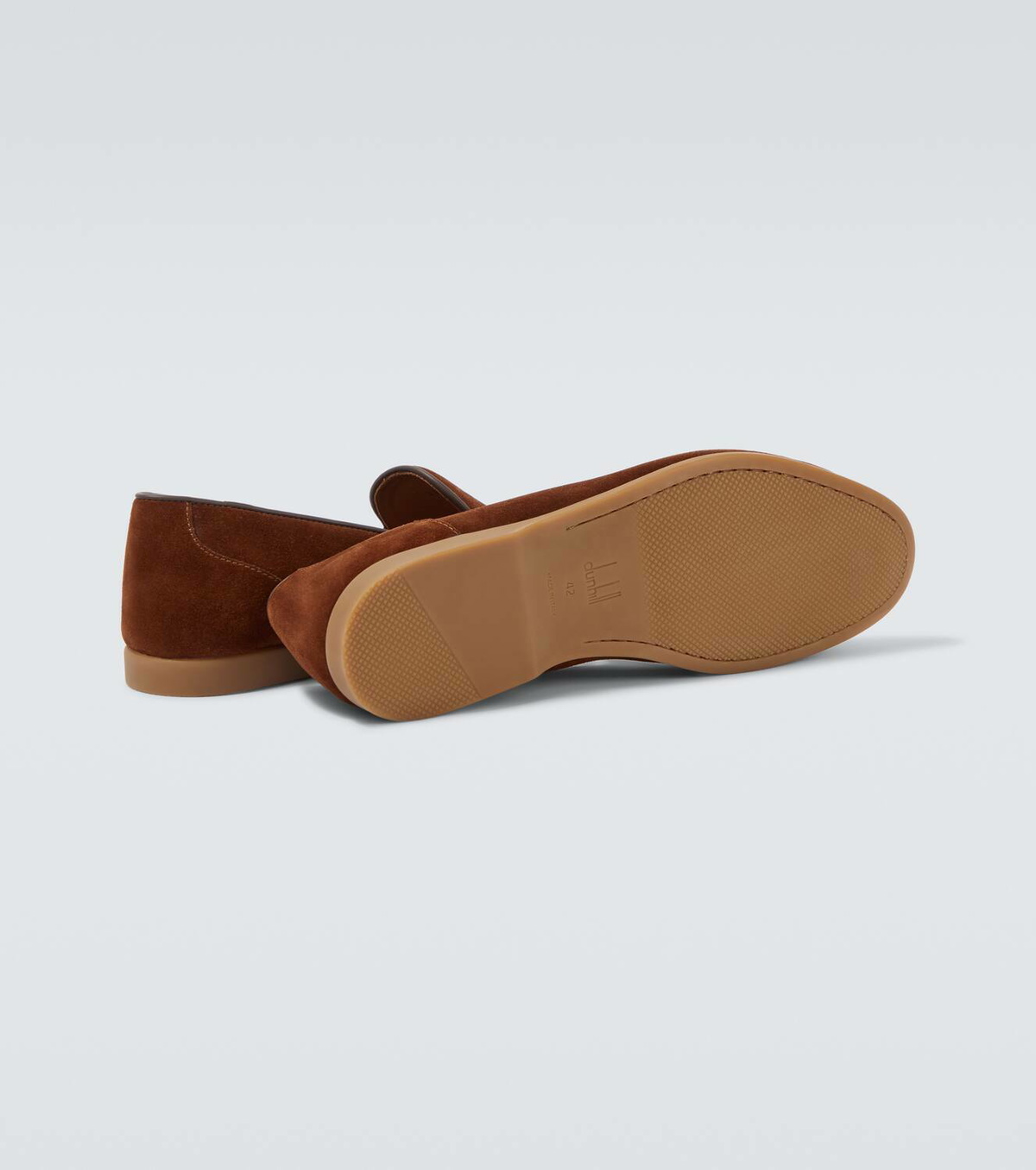 Dunhill Suede loafers