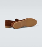 Dunhill Suede loafers