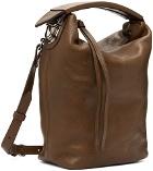 Lemaire Brown Case Shoulder Bag