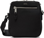 BOSS Black Leather Reporter Bag