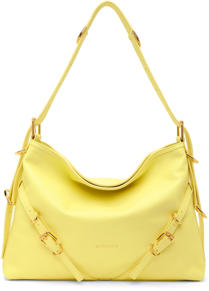 【関税込み】Givenchy ゴールド ナノ Voyou バッグ Voyou Nano metallic leather tote bag in gold - Givenchy