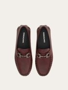 Ferragamo Mens Gancini ornament driver in Red