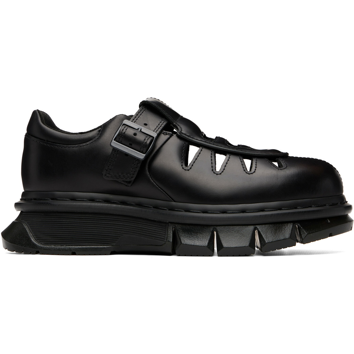 Dr. Martens Black Qubist Fisherman Loafers