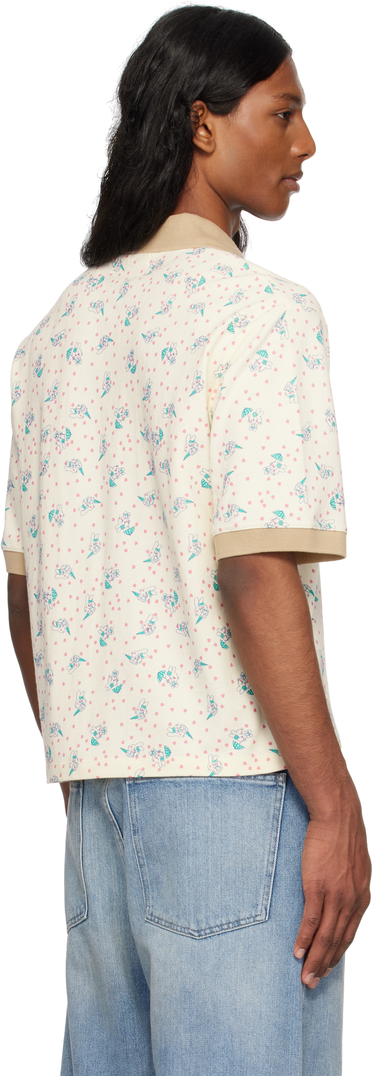 Ashley Williams Yellow Bunny Polo