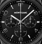 MONTBLANC - Summit 2 43.5mm DLC-Coated Stainless Steel and Rubber Smart Watch, Ref. No. 127650 - Black