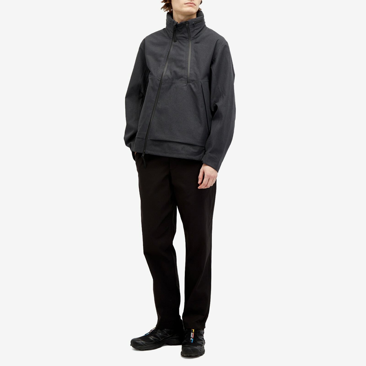 Norse Projects Men's Textured Twill Gore-Tex 3L Stand Collar