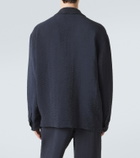 Giorgio Armani Seersucker polo shirt