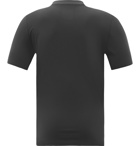 CASTORE - Collarless Stretch Tech-Jersey Golf Shirt - Black
