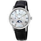 Zenith Ultra Thin Lady Moonphase Automatic White Mother of Pearl Dial Ladies Watch 03.2320.692/81.C714