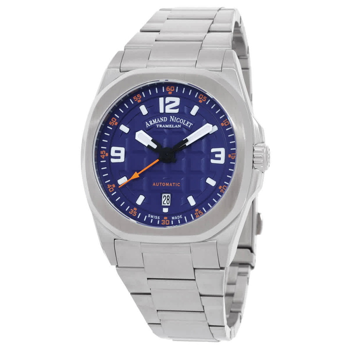 Photo: Armand Nicolet JH9 Automatic Mens Watch A660HAA-BO-MA4670A