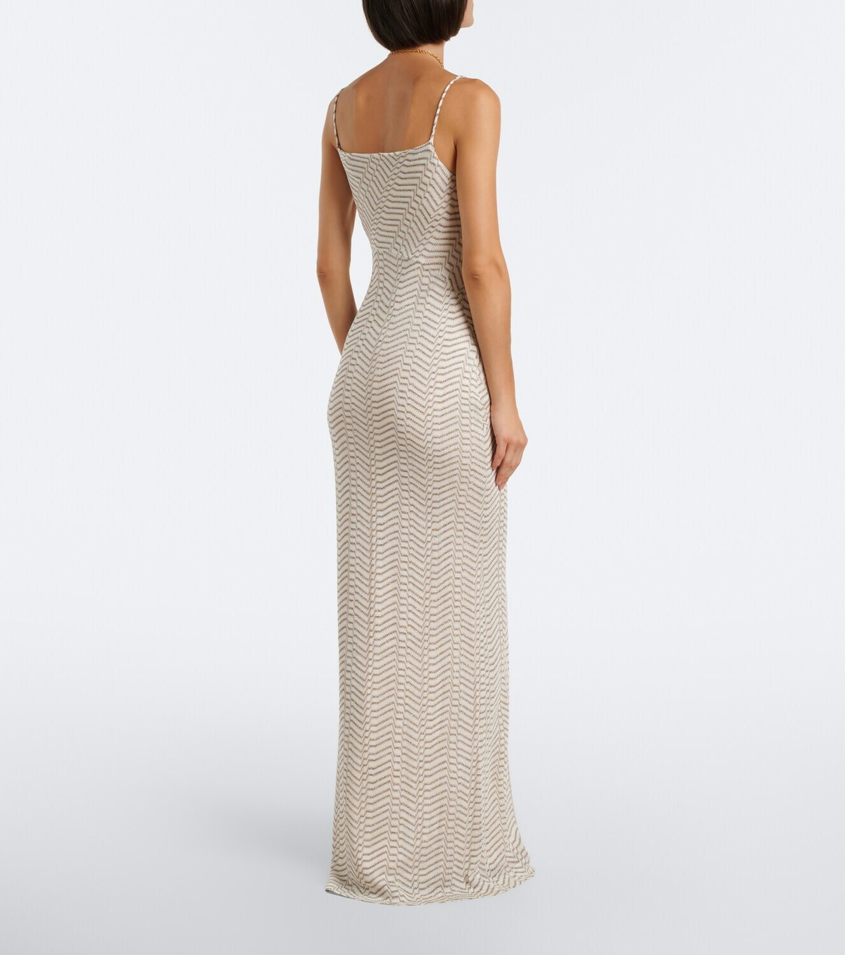 Missoni Zigzag lamé maxi dress