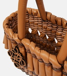 Loewe - Tubular Basket leather tote bag