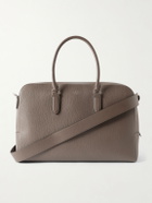 Smythson - Ludlow Full-Grain Leather Weekend Bag