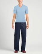 Drumohr Mens Polo shirt Slate in Blue