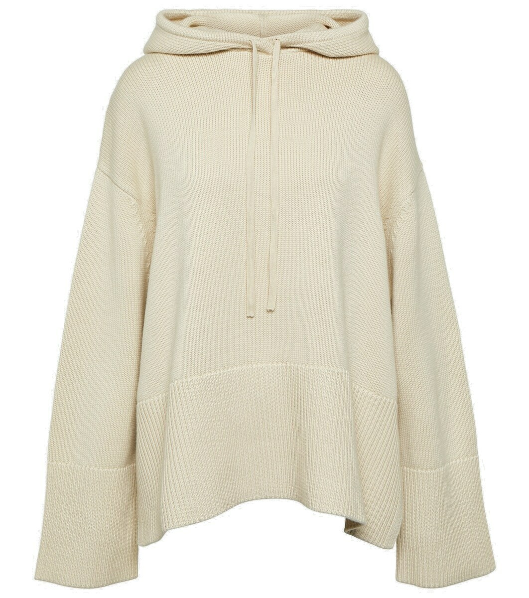 Toteme Hooded wool and cotton sweater Toteme