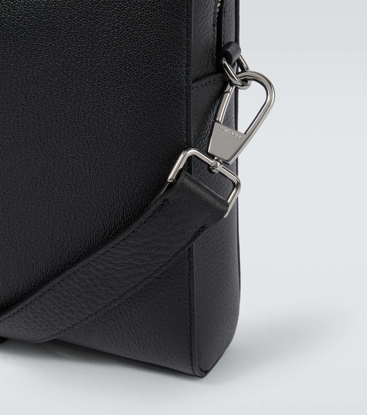 Giorgio Armani Leather briefcase