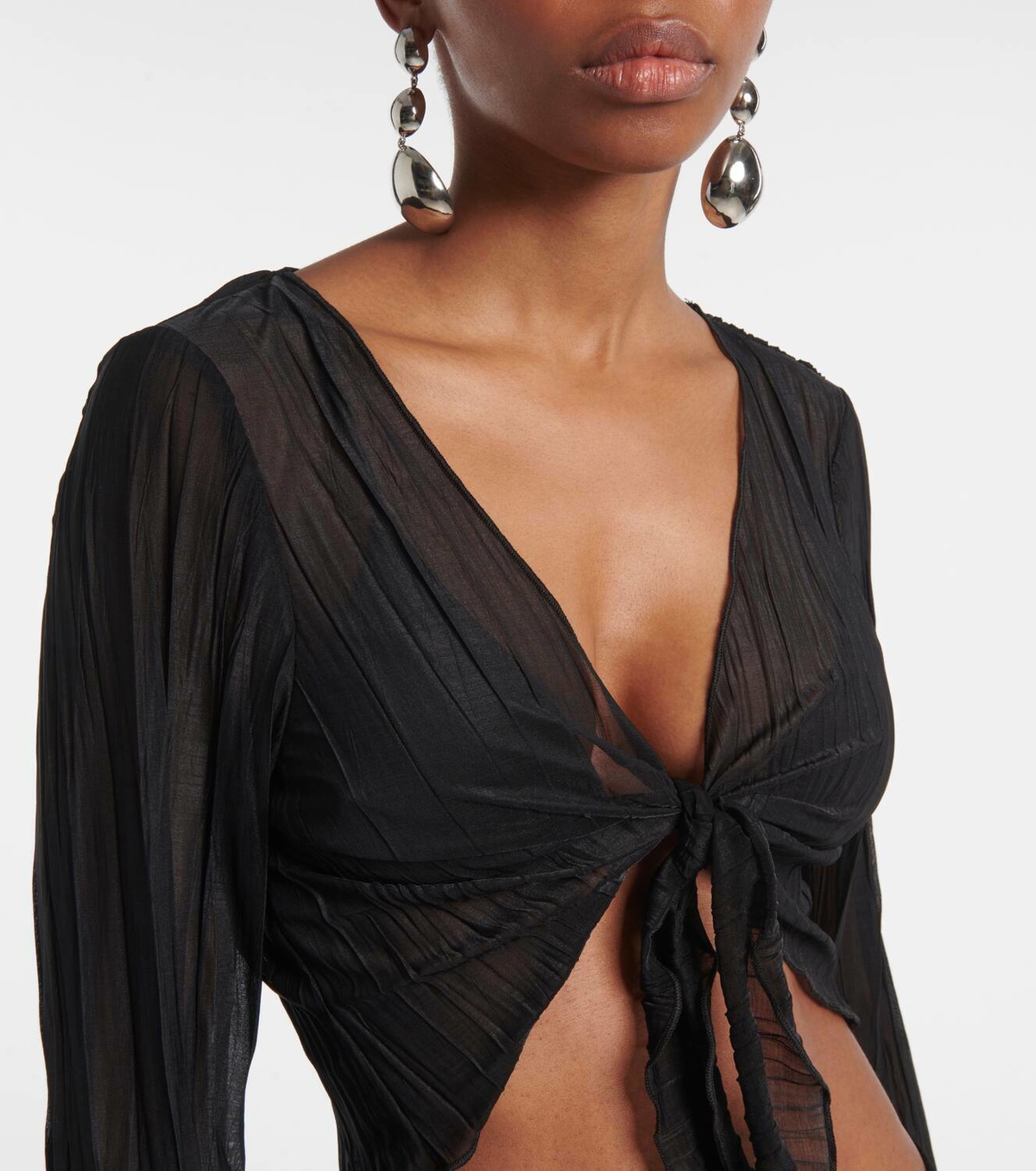 Jade Swim Dania crop top
