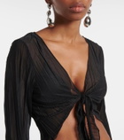 Jade Swim Dania crop top