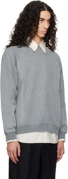 Lady White Co. Gray Heavy Gusset Crewneck Sweatshirt