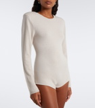Jardin des Orangers Wool and cashmere bodysuit