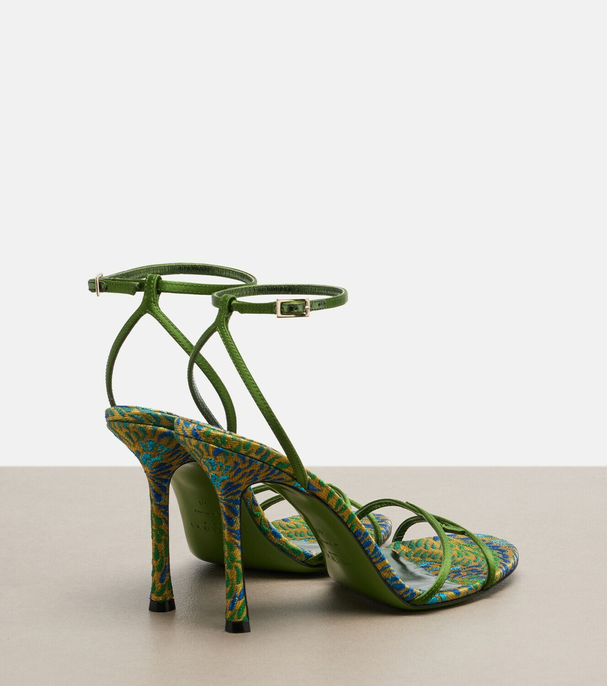 Jimmy Choo 1998 Leo satin sandals