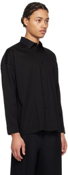 HOMME PLISSÉ ISSEY MIYAKE Black Dolman Sleeve Shirt