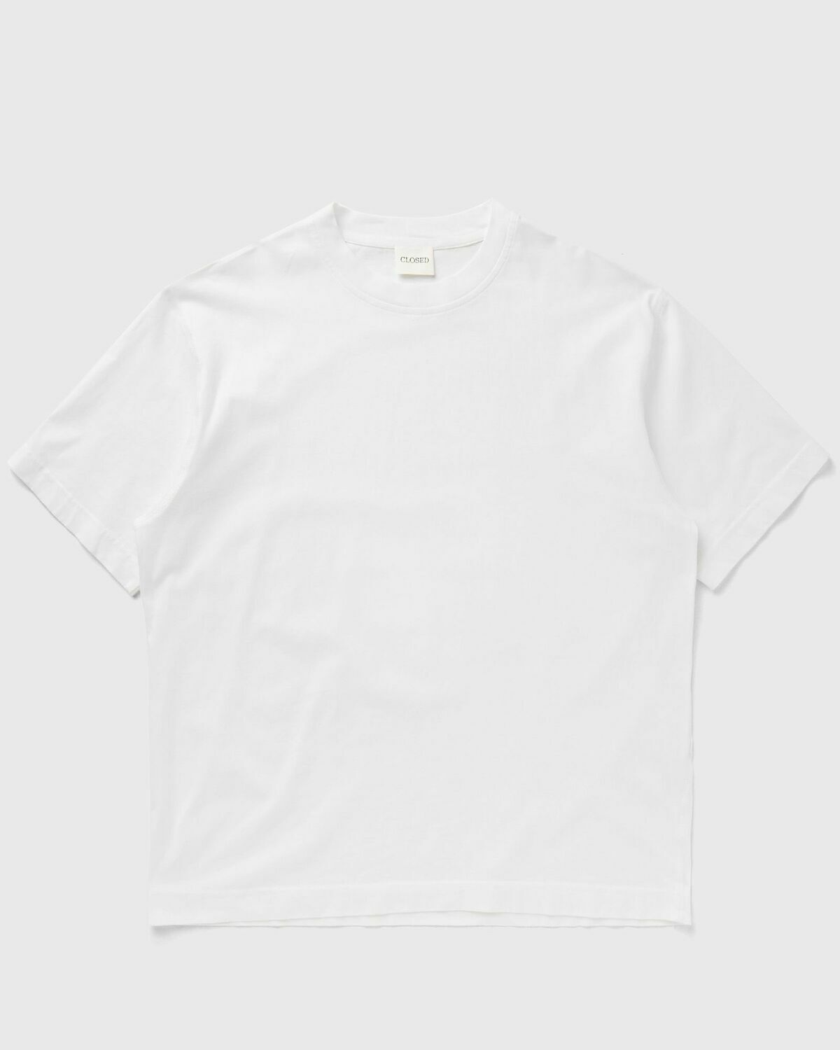 CLOSED CLASSIC TEE White Mens Shortsleefe
