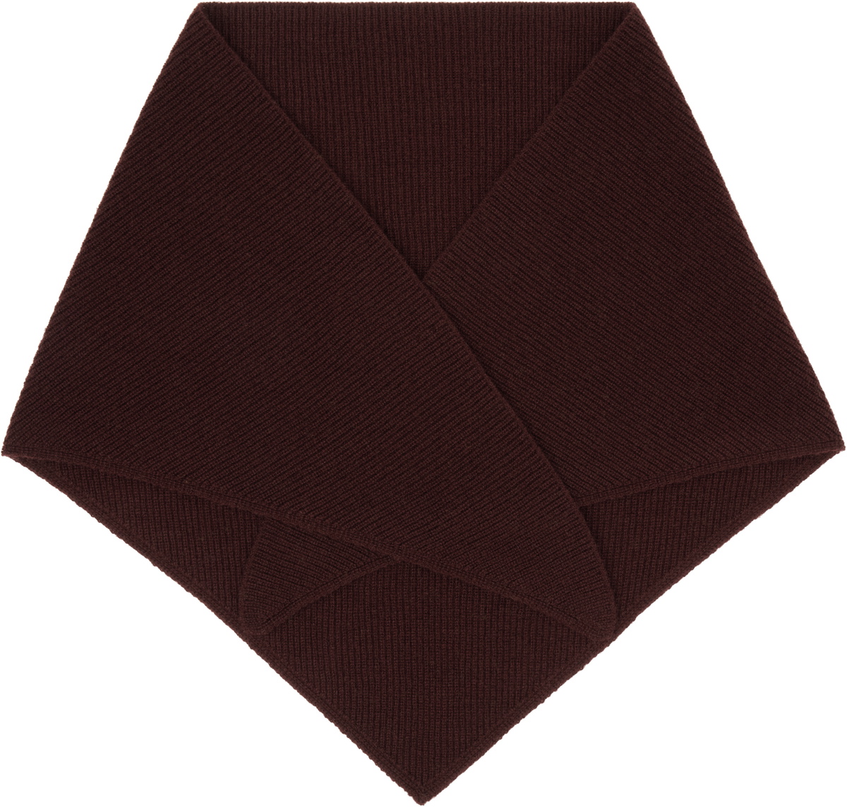 &Daughter Burgundy XL Cashmere Foulard Scarf