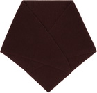 &Daughter Burgundy XL Cashmere Foulard Scarf