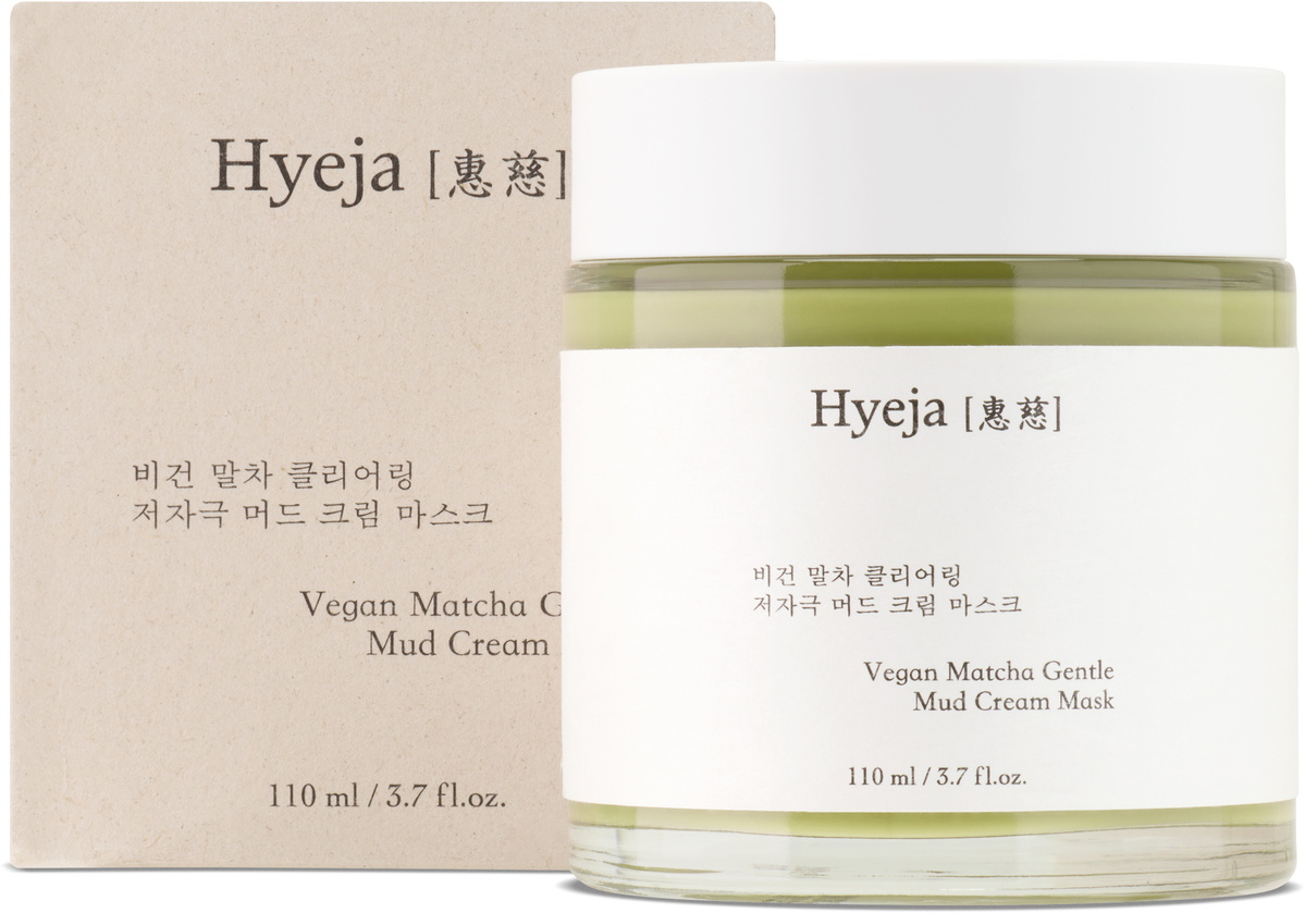 HYEJA Matcha Gentle Mud Cream Mask, 110 mL