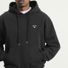Arte Men's Heart Logo Hoodie in Black