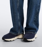 Tod's Shearling-lined suede sneakers