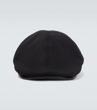 Giorgio Armani Wool and cashmere-blend flat cap