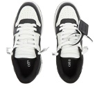 Off-White Women's Out Off Office Calf Leather Sneakers in Black