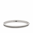 TwoJeys Men's Icon Stars Closed Bangle in Sterling Silver