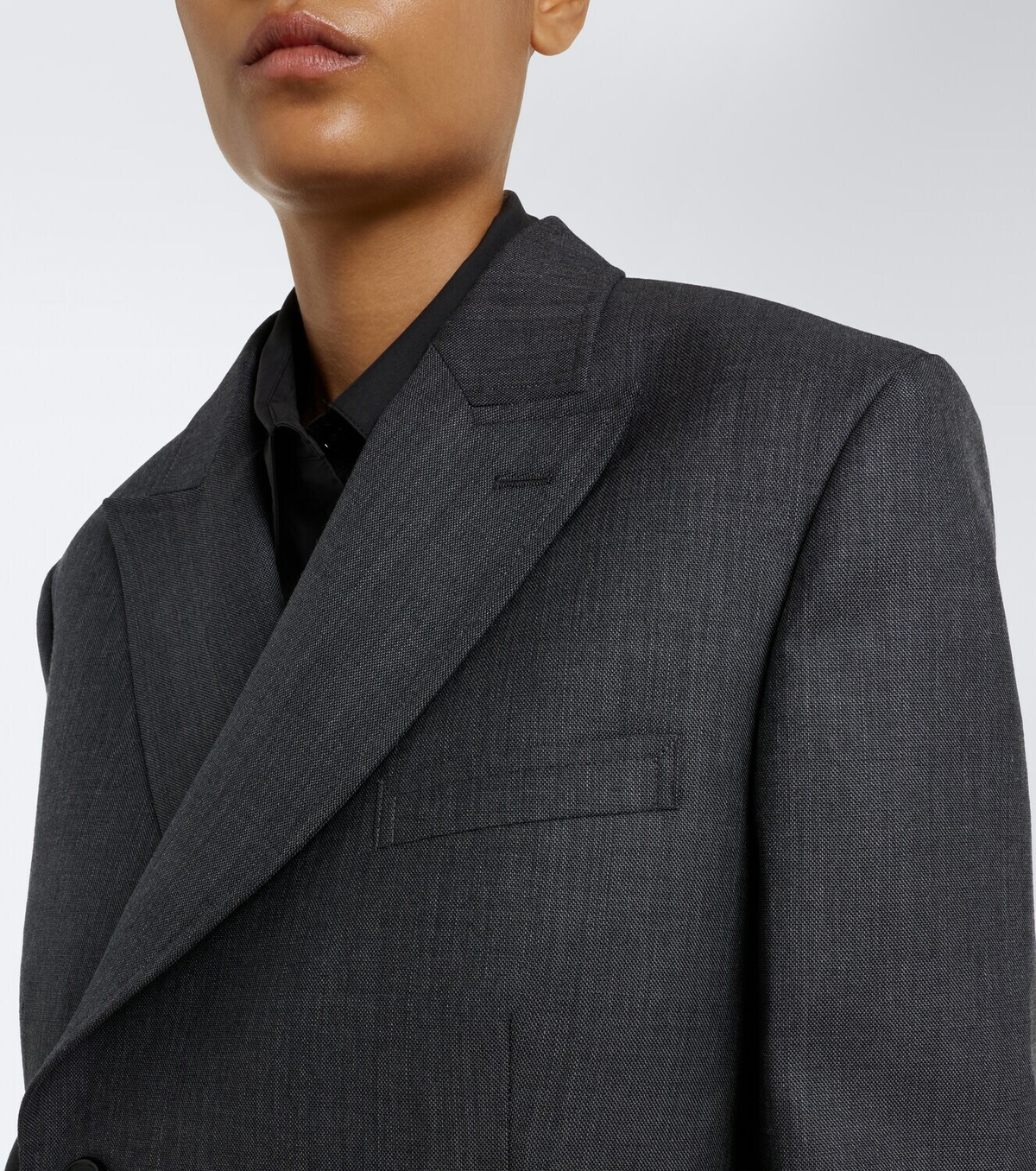 Junya Watanabe Double-breasted wool blazer