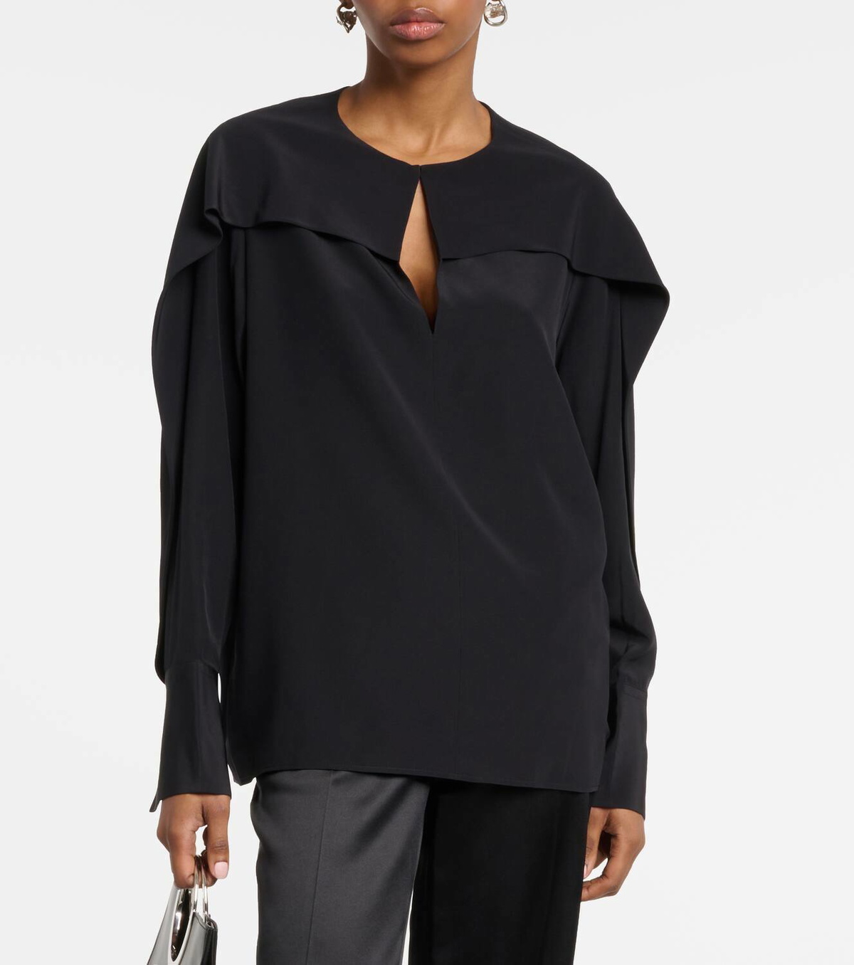 Joseph Balard silk crêpe de chine blouse Joseph