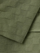 GENERAL ADMISSION - Checked Cotton-Twill Jacquard Suit Jacket - Green