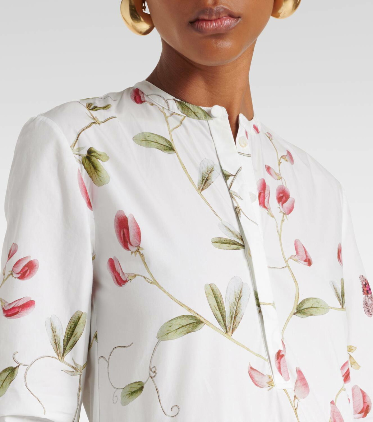 Giambattista Valli Floral cotton maxi dress